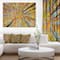 Designart - Tree Tops in Autumn Forest - Forest Canvas Art Print
